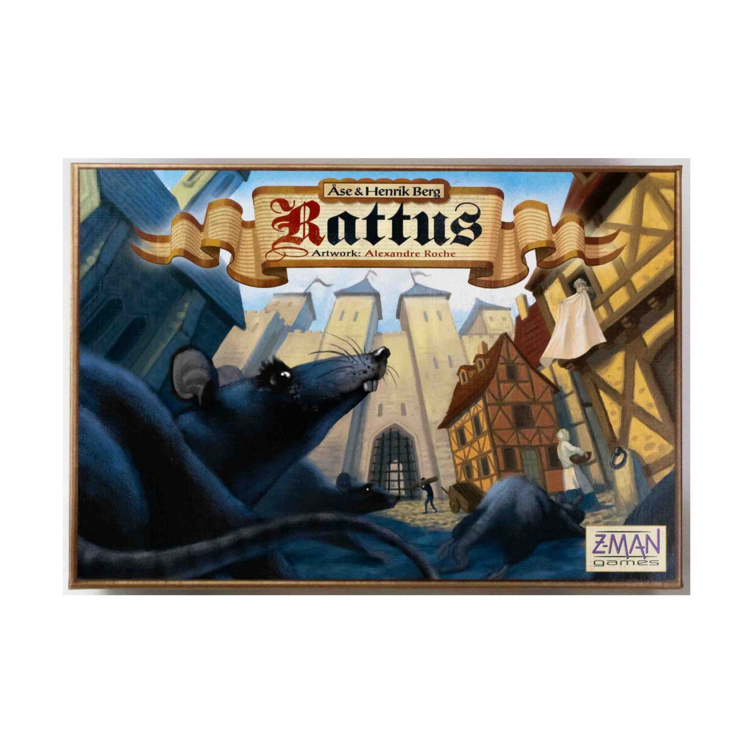 Z-Man Rattus Collection #1 – Base Game + 2 Expansions! EX/NM