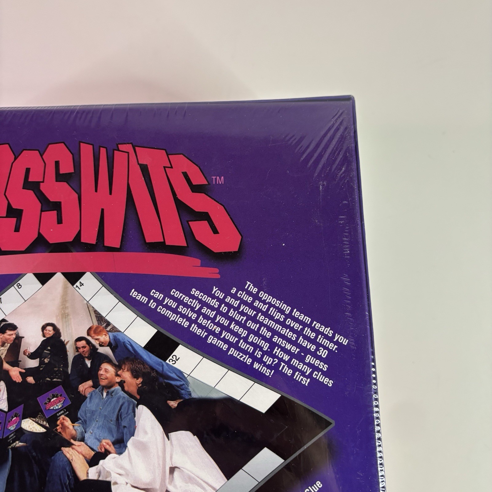 Crosswits Vintage Party Board Game 1997. 2 or more players, 12 and up. HTF, NEW