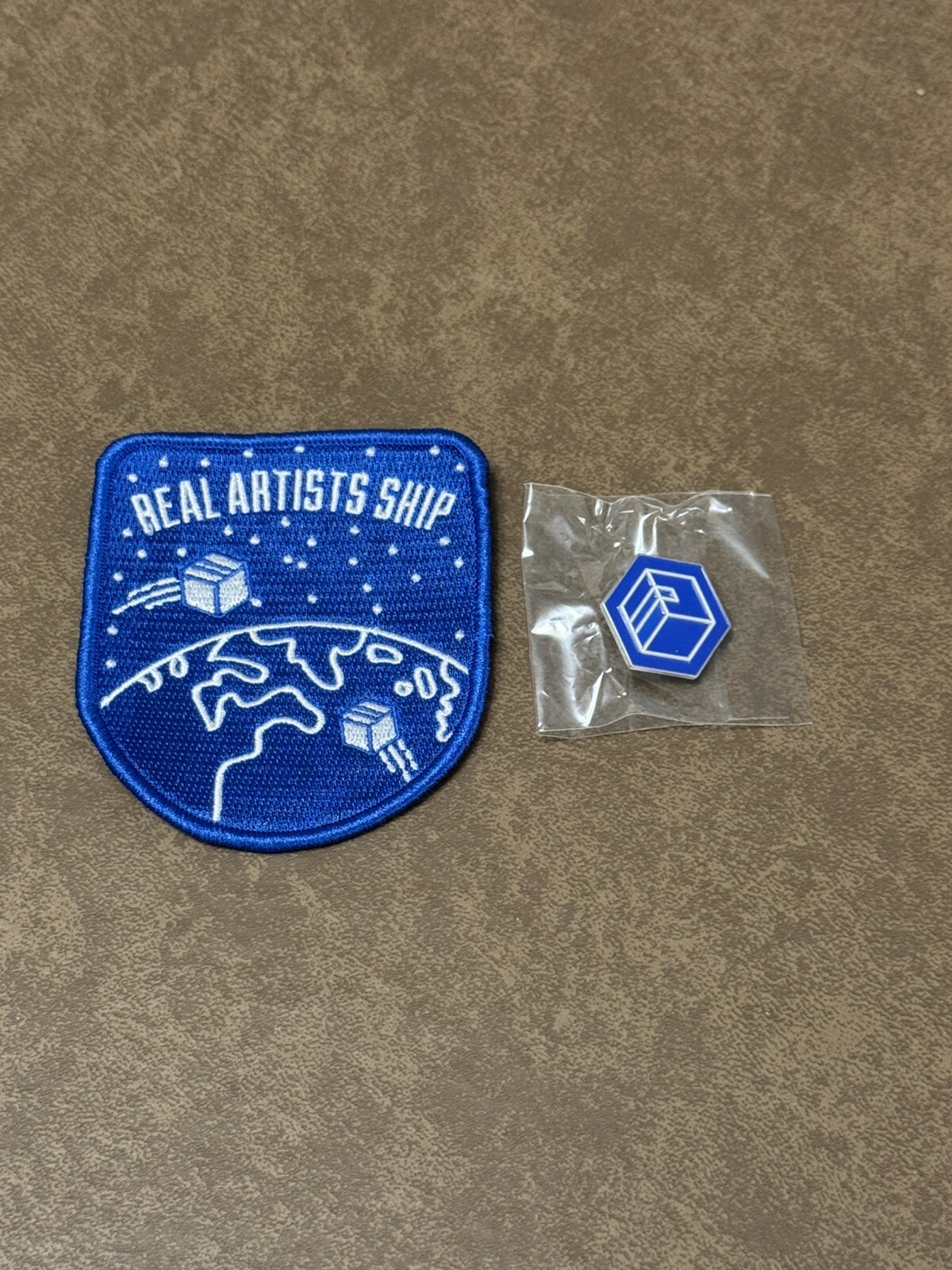 Rare Cards Against Humanity Black Box Press Kit Patch & Pin Set