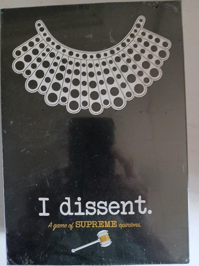 I Dissent Board Game A Game of Supreme Opinions Ruth Bader Ginsberg