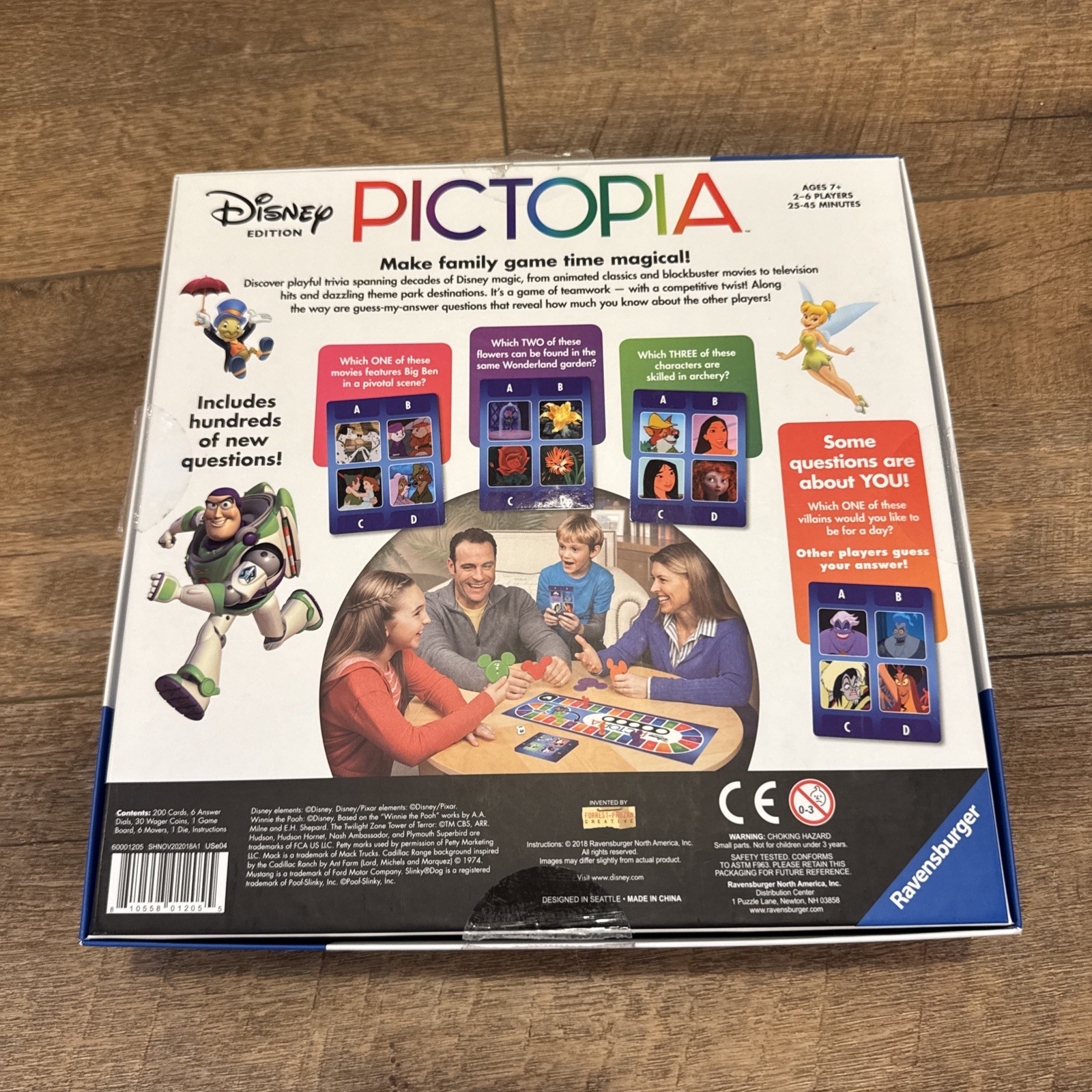 Ravensberger Pictopia Disney Edition The Ultimate Picture Trivia Family Game