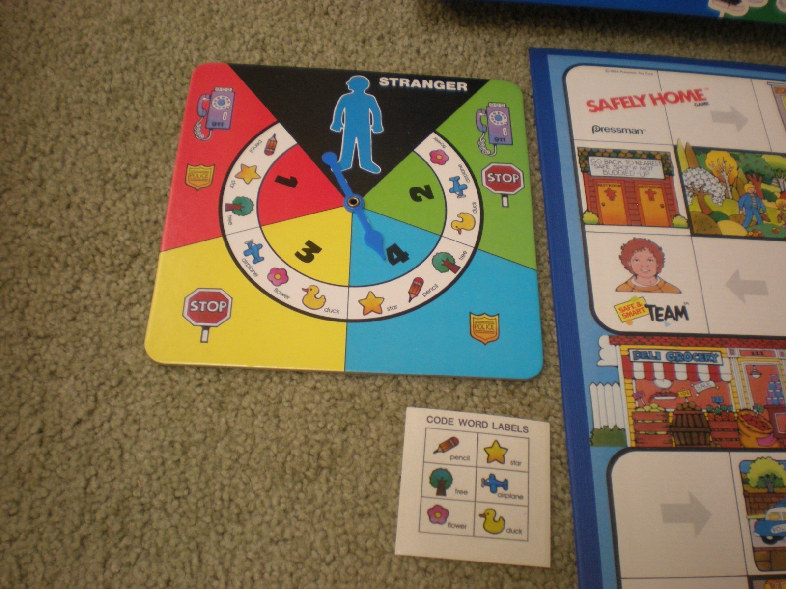 Safely Home Vintage 1975 Pressman Board Game of Personal Safety Canada