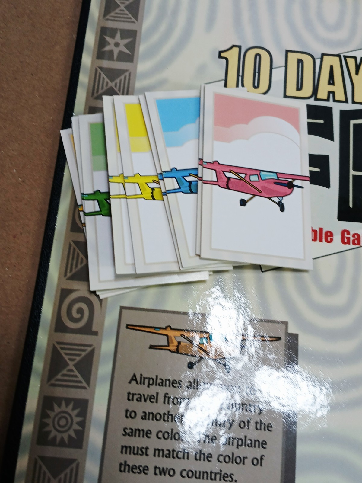 2003 10 DAYS IN AFRICA Board Game = Out of the Box Games = Complete