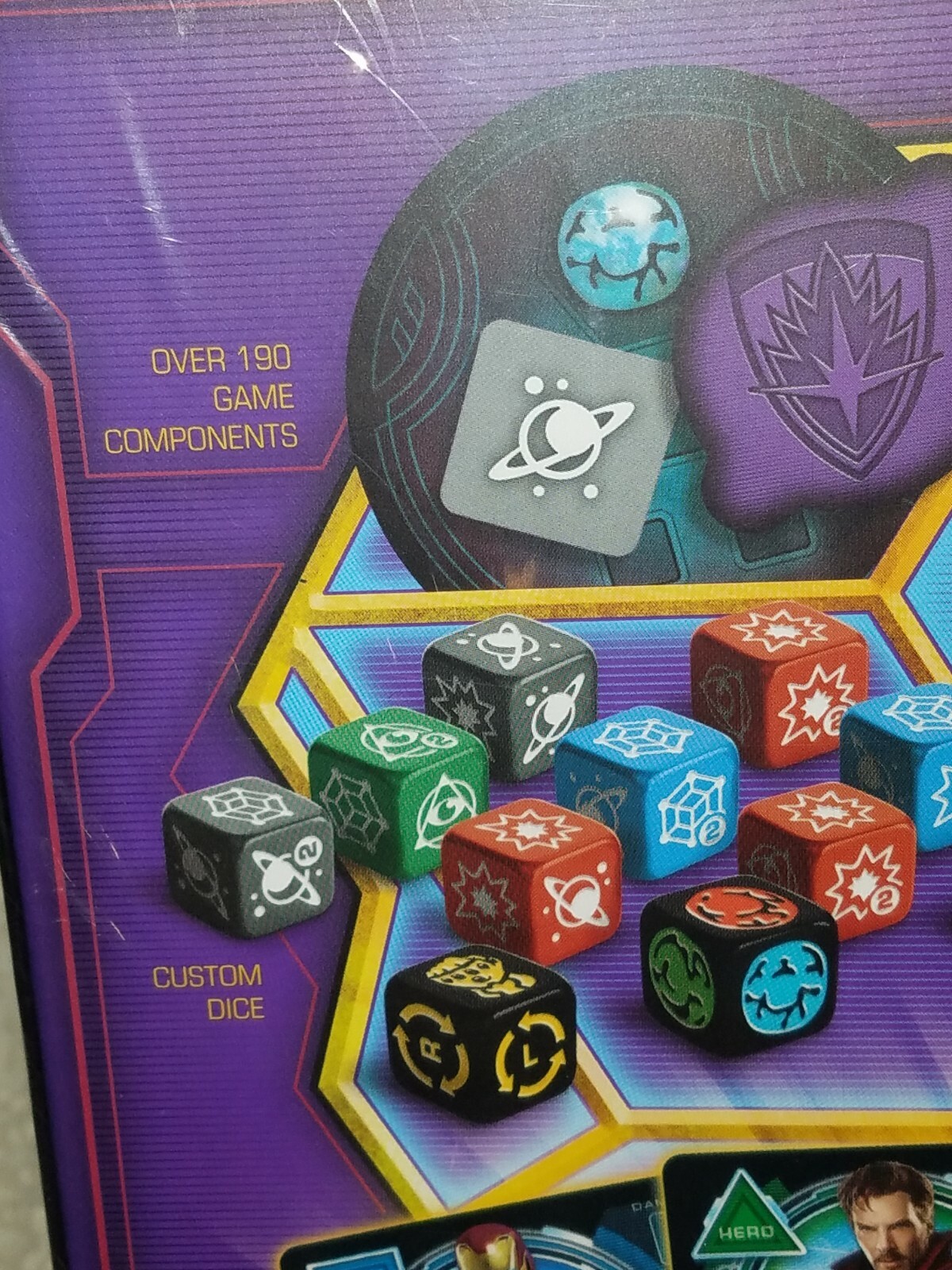 New Thanos Rising Marvel Avengers Infinity War Board Game Fate Universe USAopoly