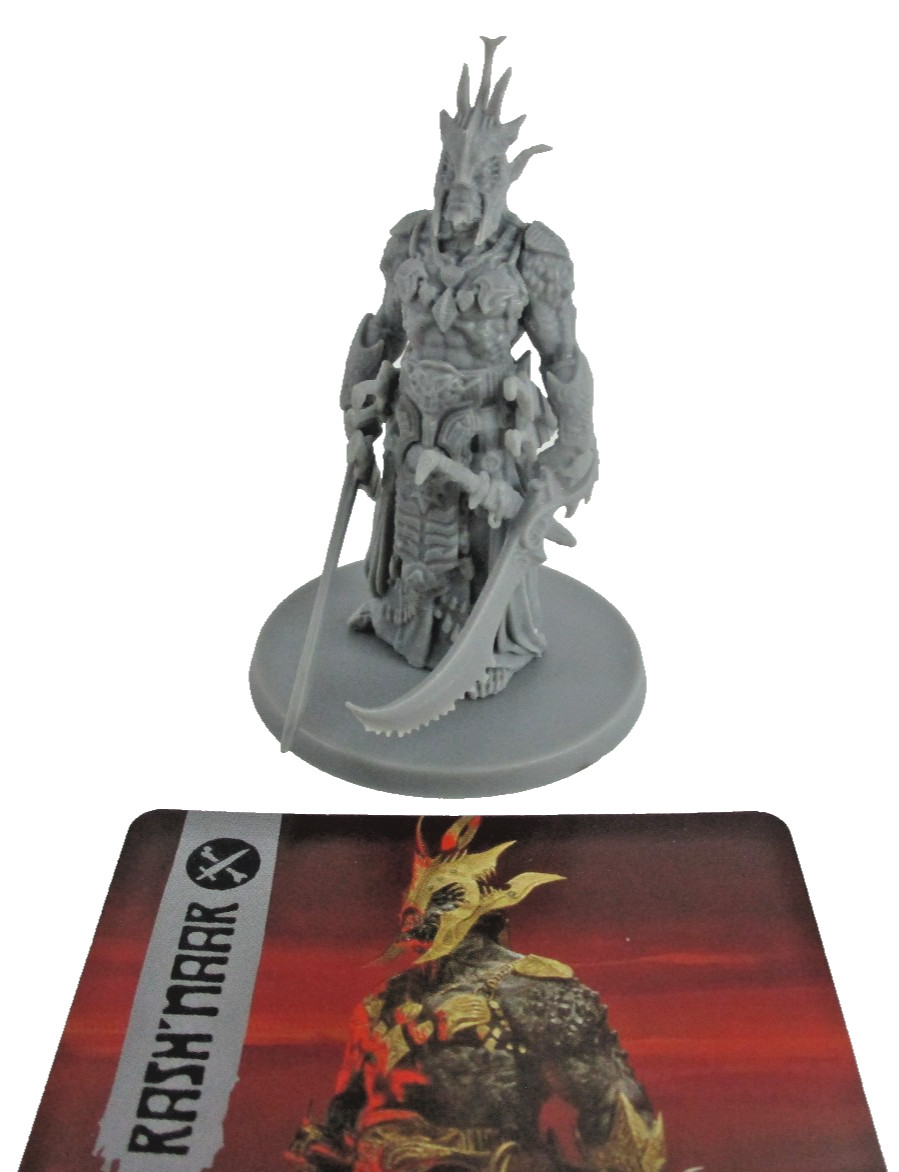HATE: The Board Game RASH’NAAR Mercenary Mini & Card NEW!!