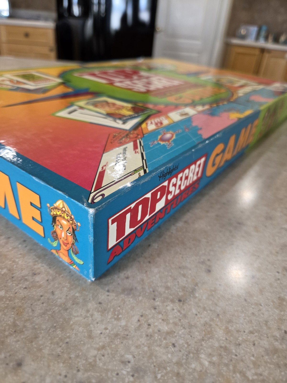 Top Secret Adventures Board Game Highlights 2005 Complete