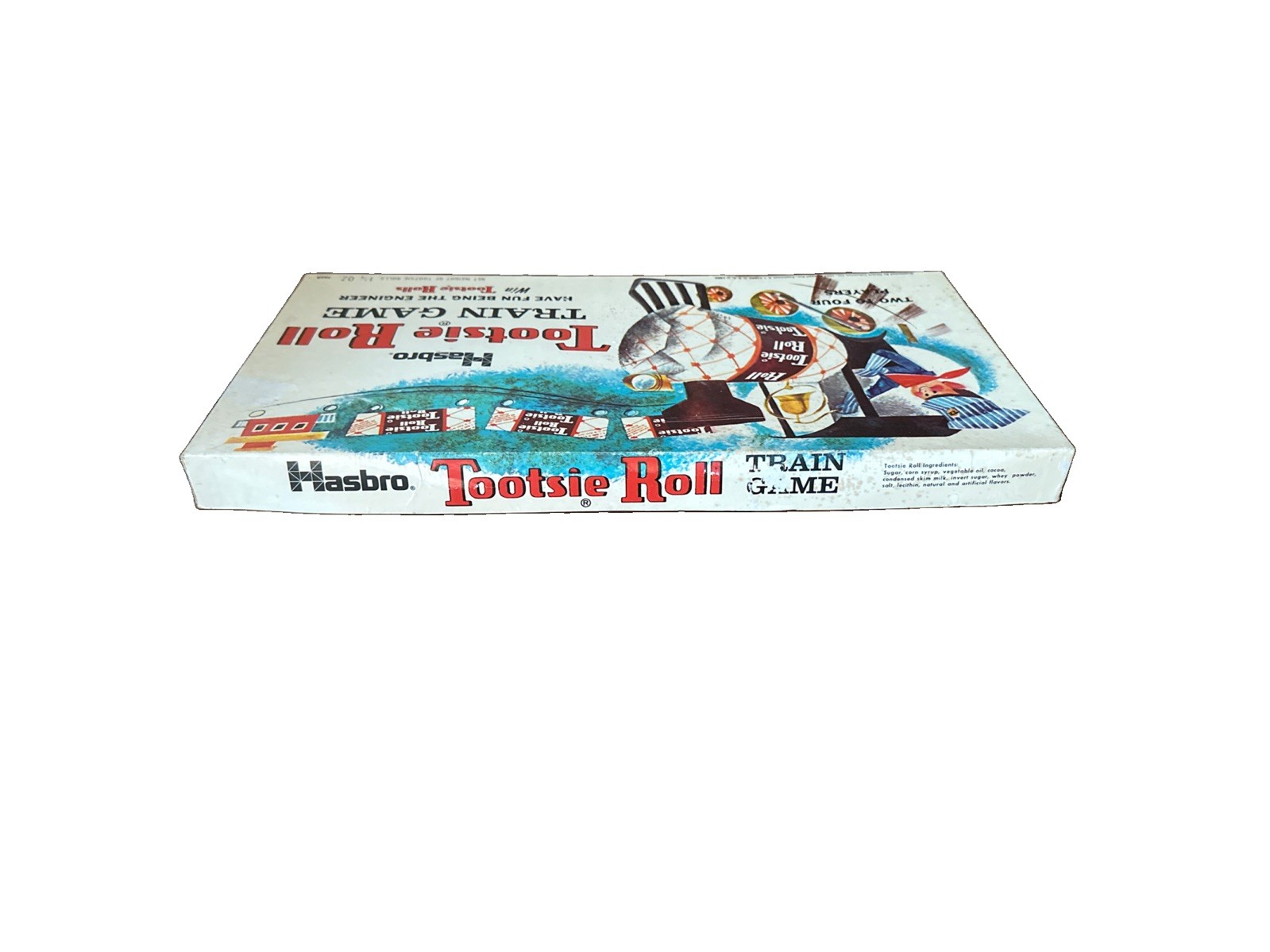 Hasbro Tootsie Roll Train Game Vintage 1969 Board Game Two to Four Players