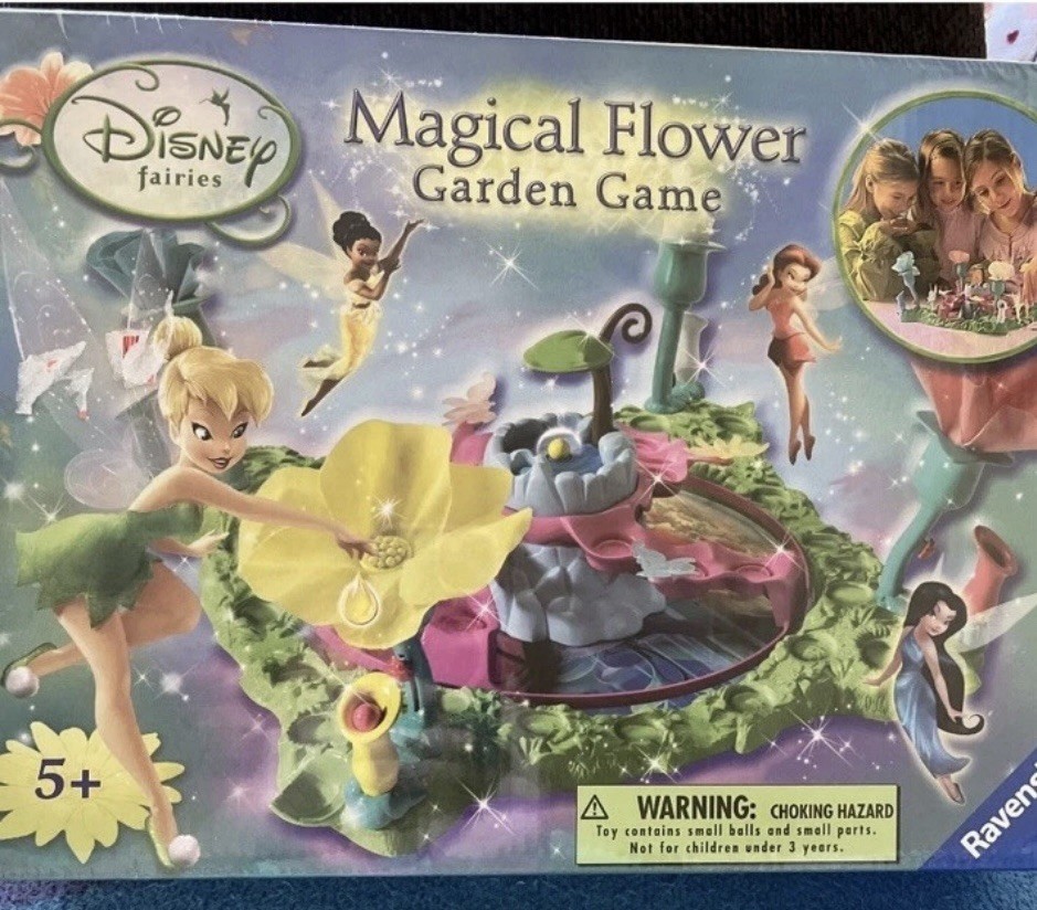 Disney Fairies Magical Flower Garden Game 2007 NEW