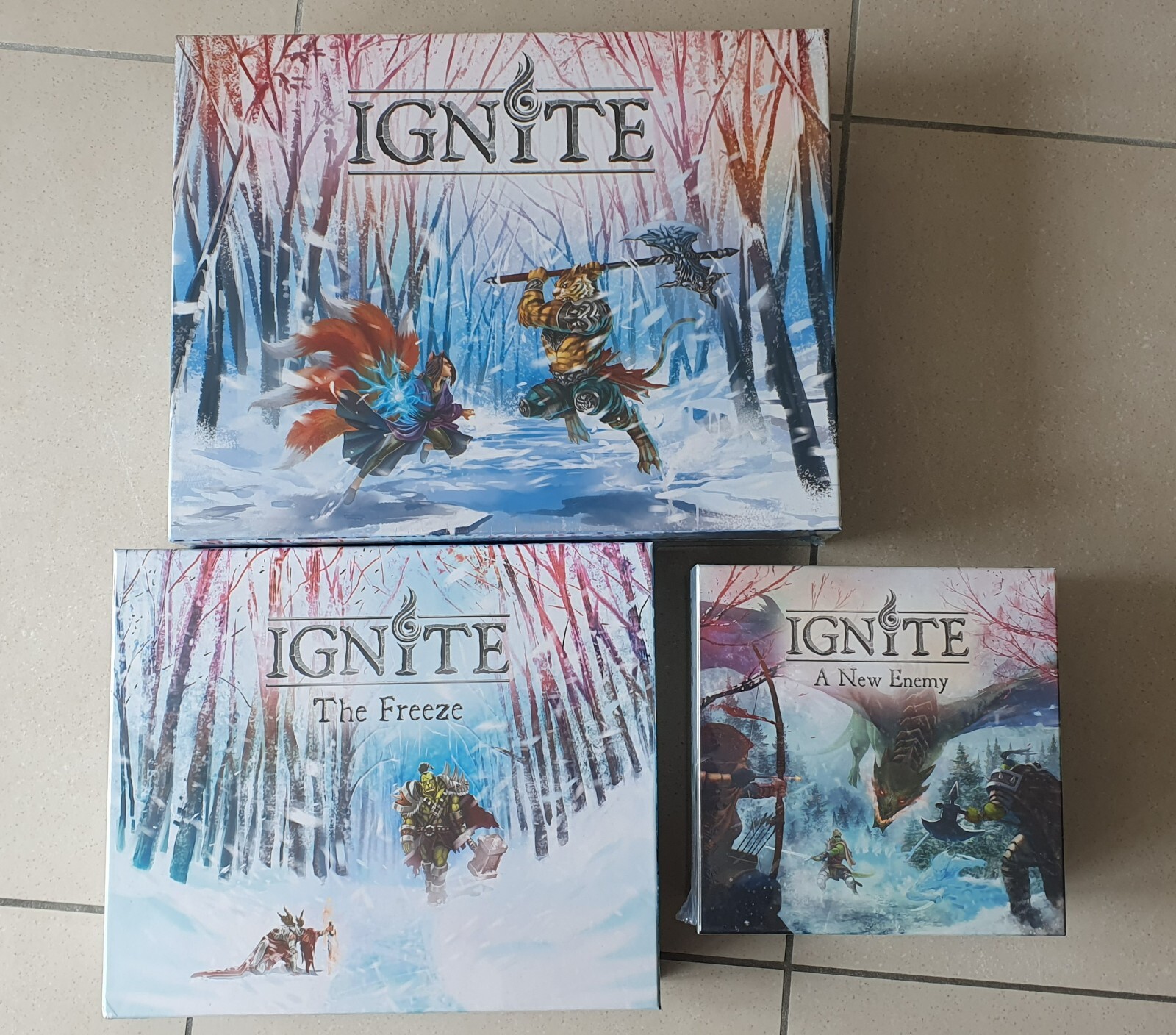 Ignite Base Game + The Freeze + A New Enemy, Includes Kickstarter Exclusives