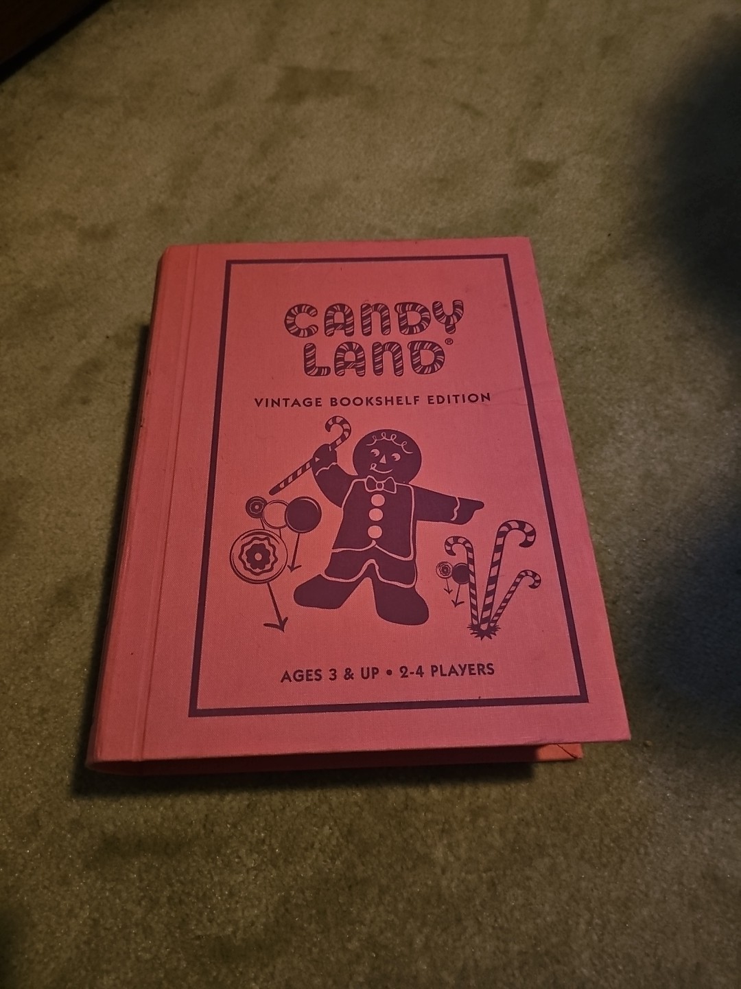 Candy Land Vintage Bookshelf Edition by WS Game Company, Classic Board Games for