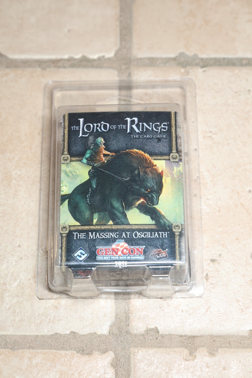 Lord of the Rings LCG – The Massing at Osgiliath Scenario – New / Unplayed!