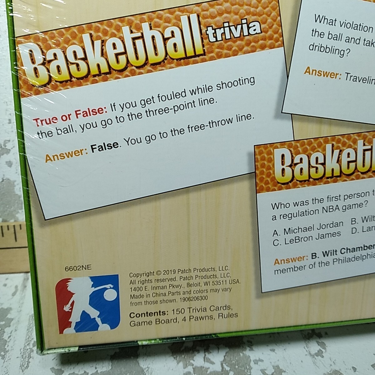 Basketball Trivia Game 2-4 Players Ages 8 And Up Sealed