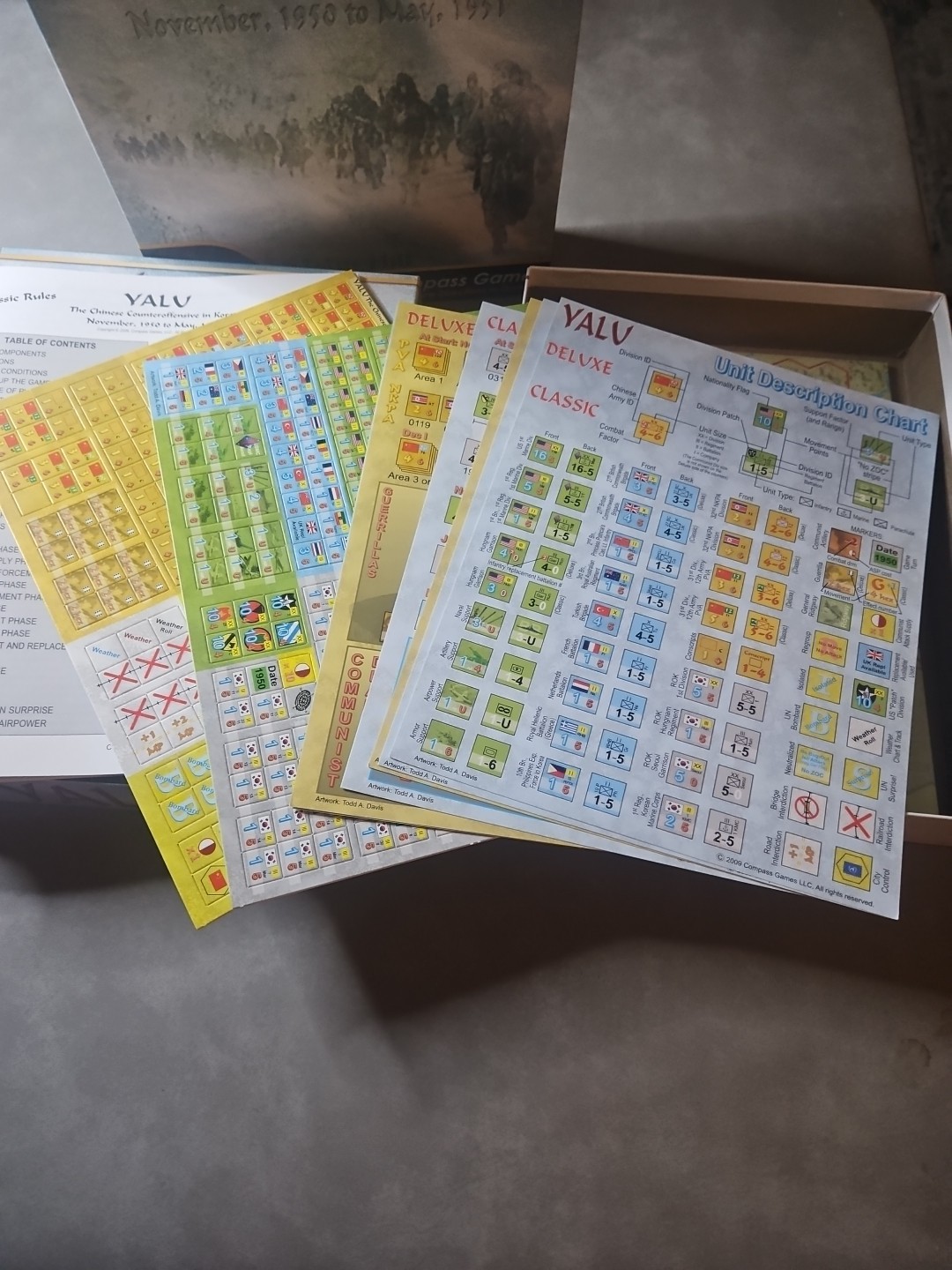 Compass Games YALU Chinese counteroffensive in Korea Nov 50 May 51 unpunched