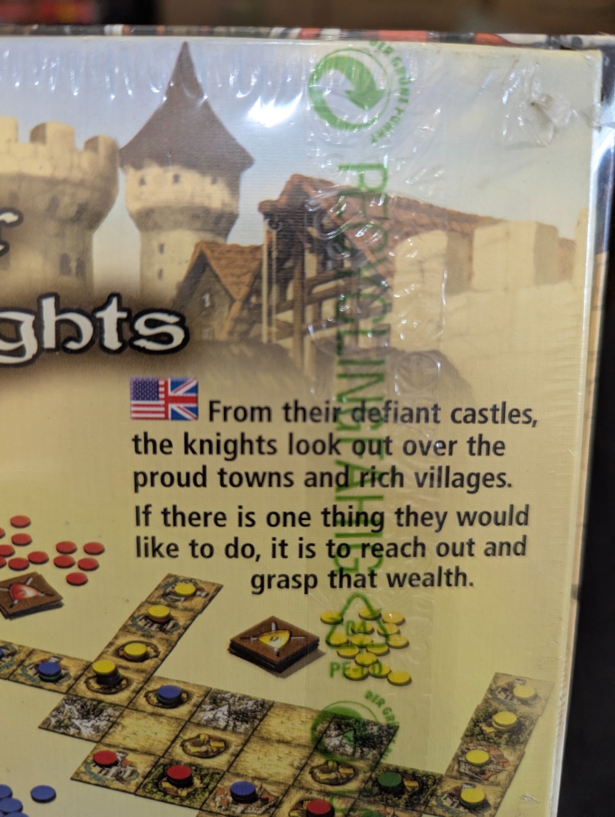 ROBBER KNIGHTS Board Game by Queen Games SEALED 2006