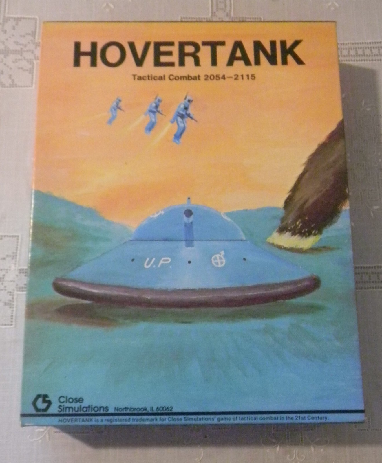 Hovertank: Tactical Combat 2054 – 2125 by Close Simulations Unused, Unpunched