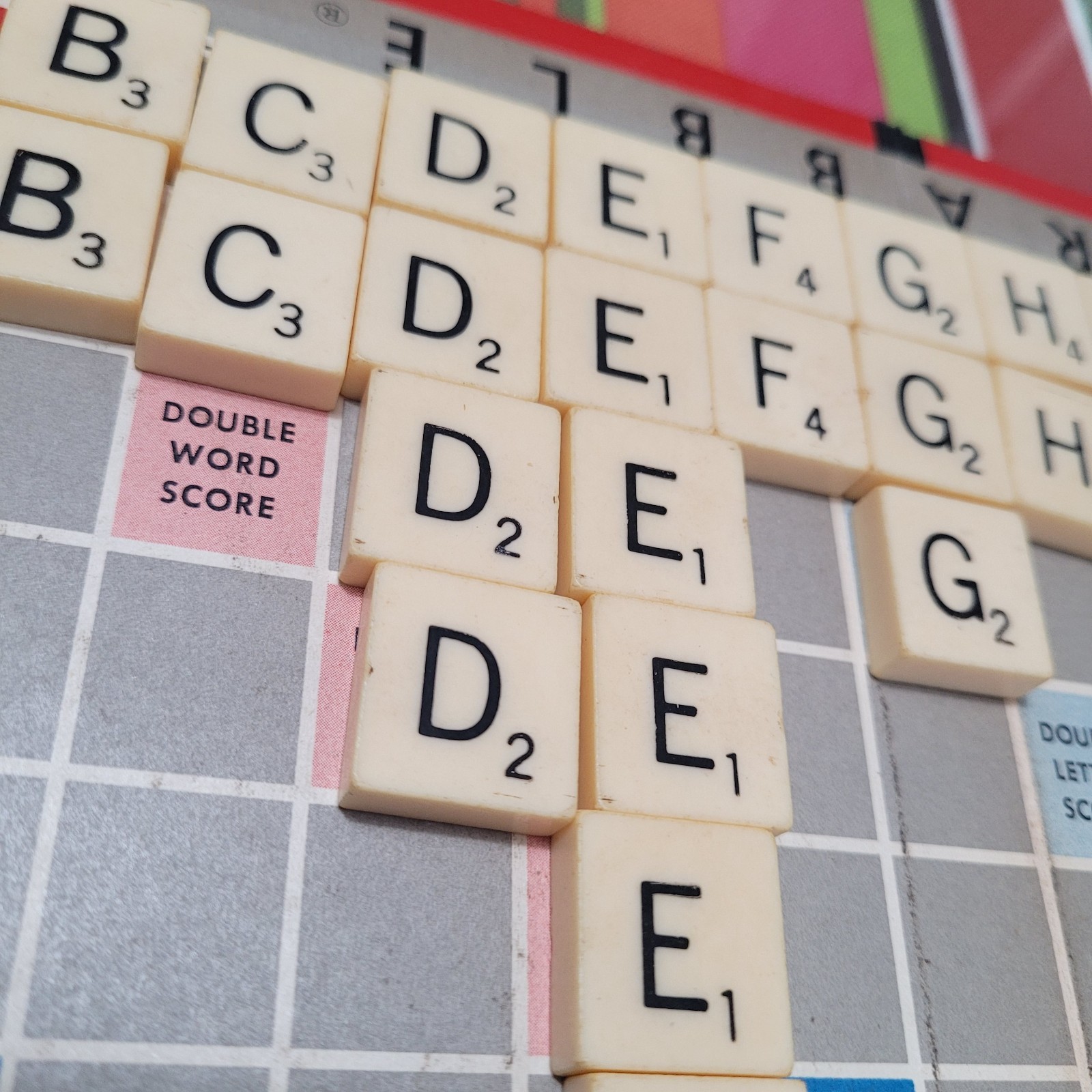 First Deluxe Scrabble 1953. Originally Produced for Macys By James Brunot RARE!!