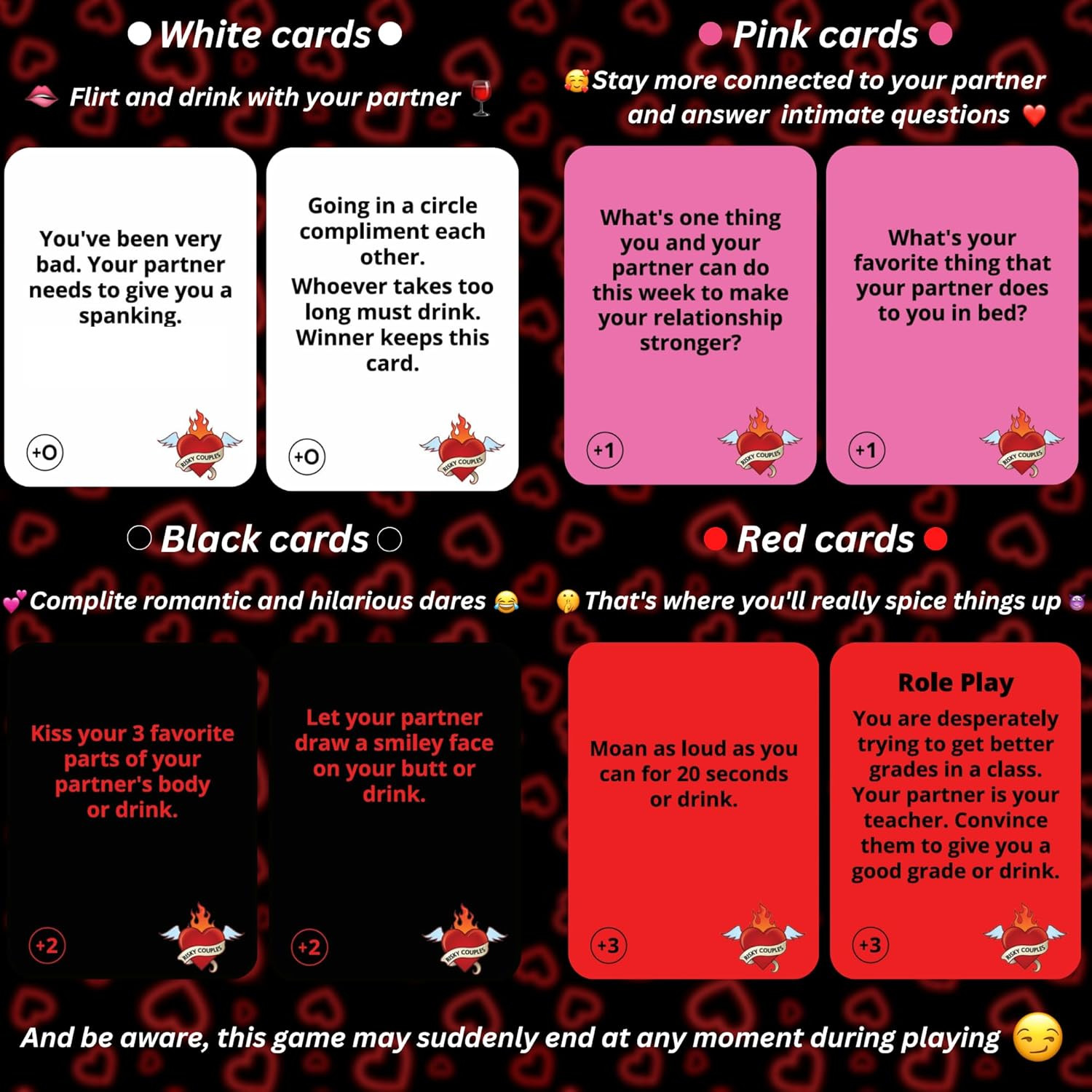 | Couples Card Games for Date Night: 150 Questions & Challenges for Your Partner