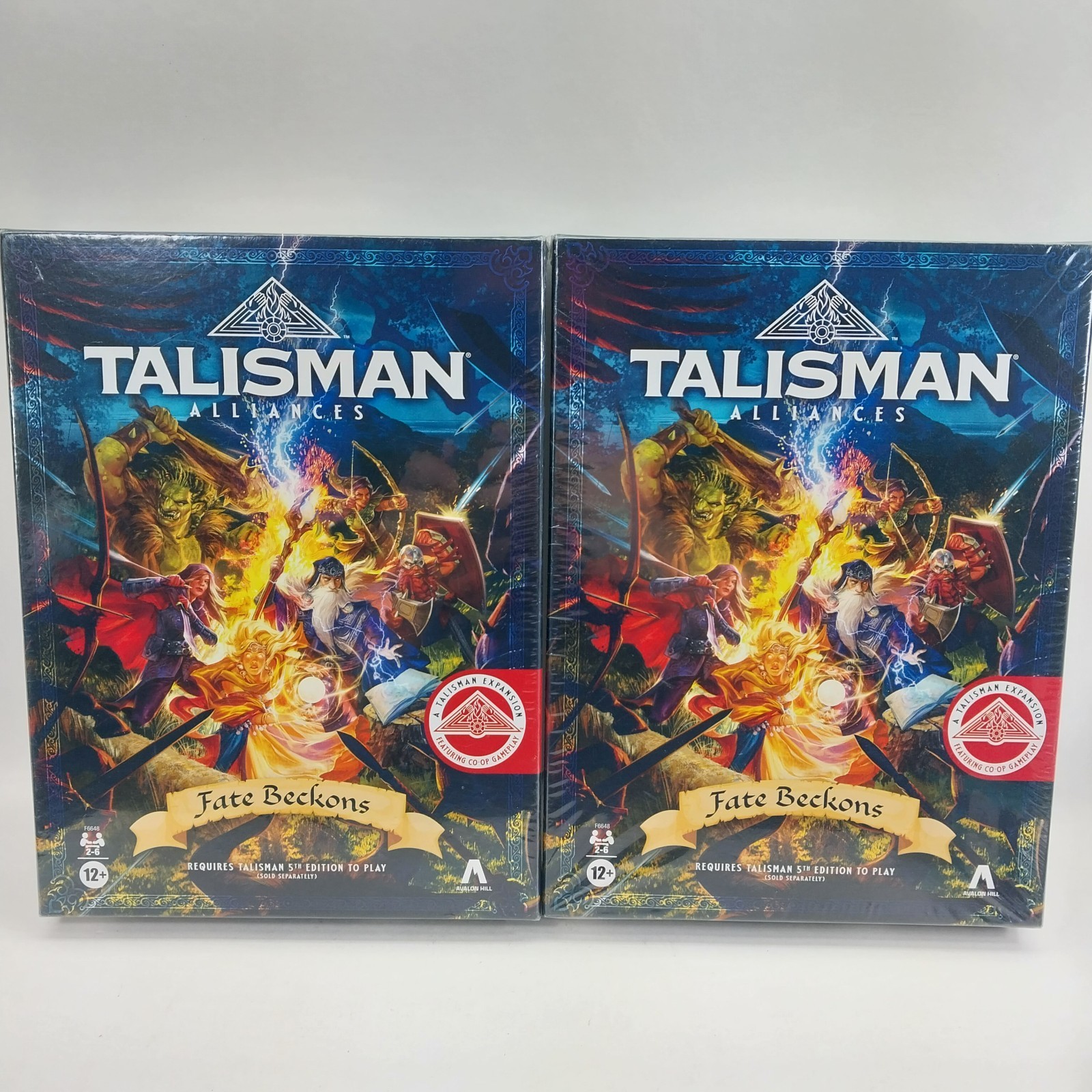 2x Hasbro Gaming Talisman Alliances: Fate Beckons Board Game Expansion Strategy