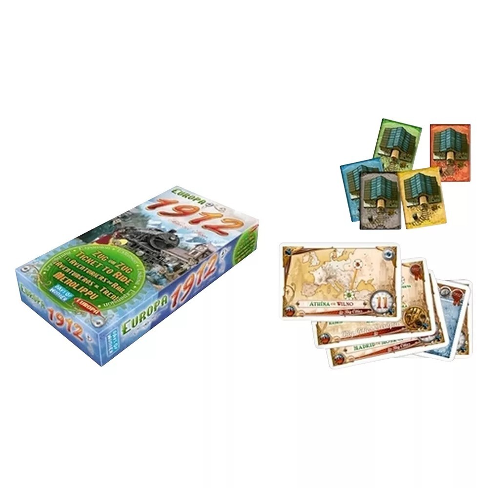 Asmodee Ticket to Ride Europa 1912 Board Game Expansion 2-5 Players