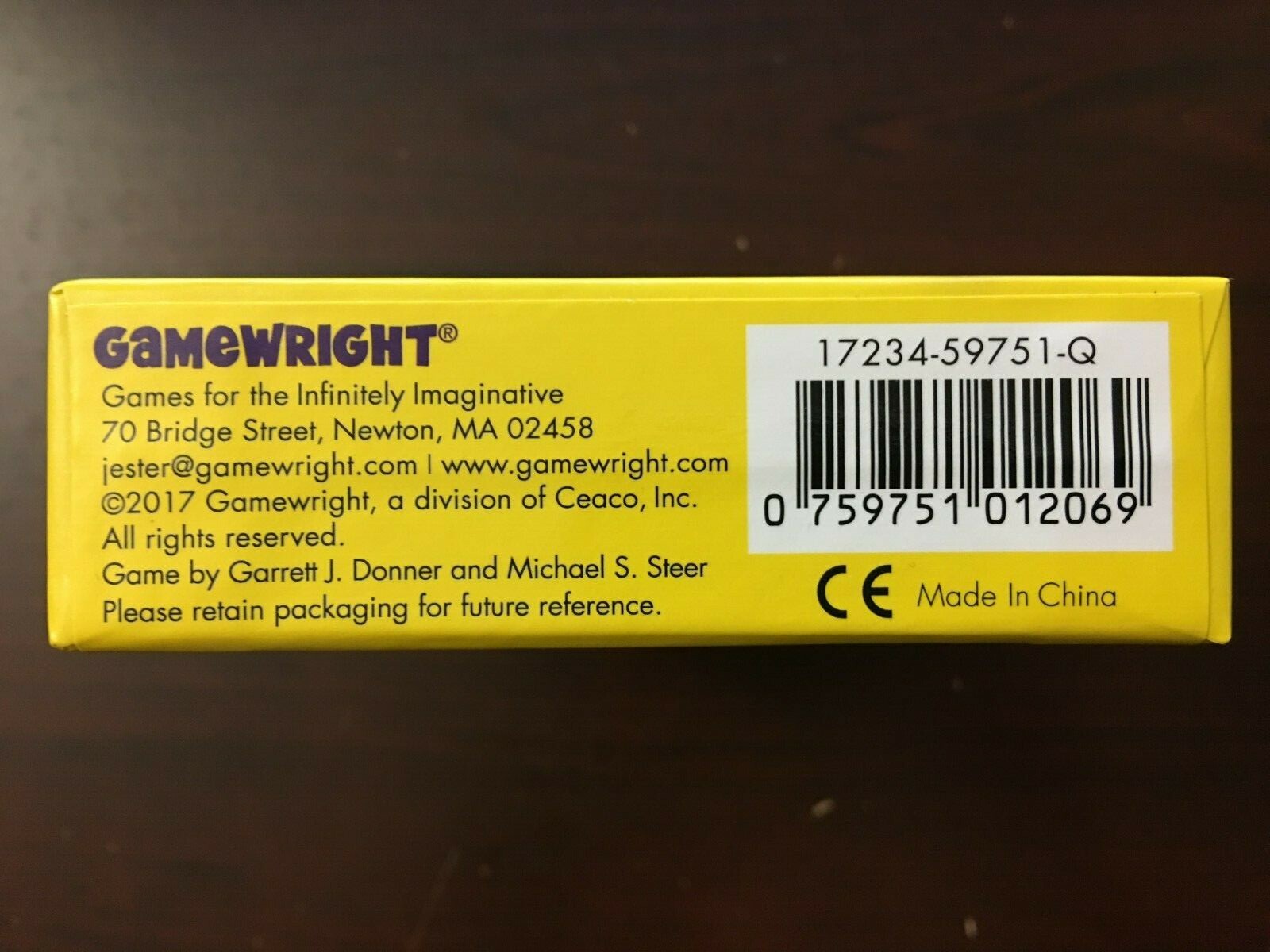Gamewright Boardgame Zoinx! – The All or Nothing Dice Game