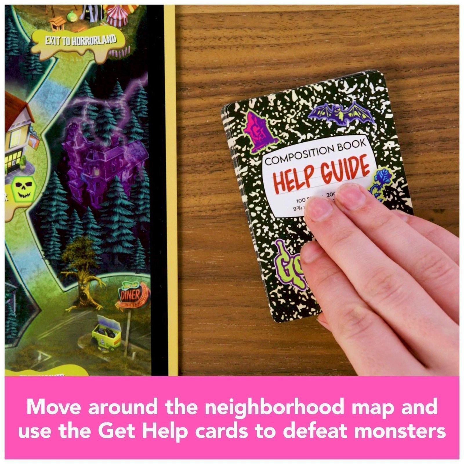 Goosebumps The Game Spooky Cooperative Monster Board Game for Kids Ages 8 and Up