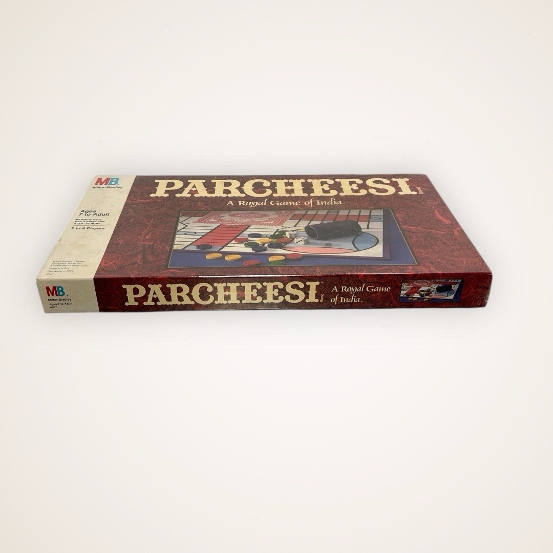 Parcheesi A Royal Game Of India 1989 Milton Bradley- New-Sealed UNOPENED!
