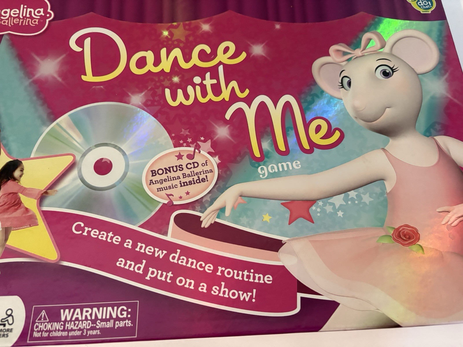 Angelina Ballerina “Dance with Me” Game with Bonus CD