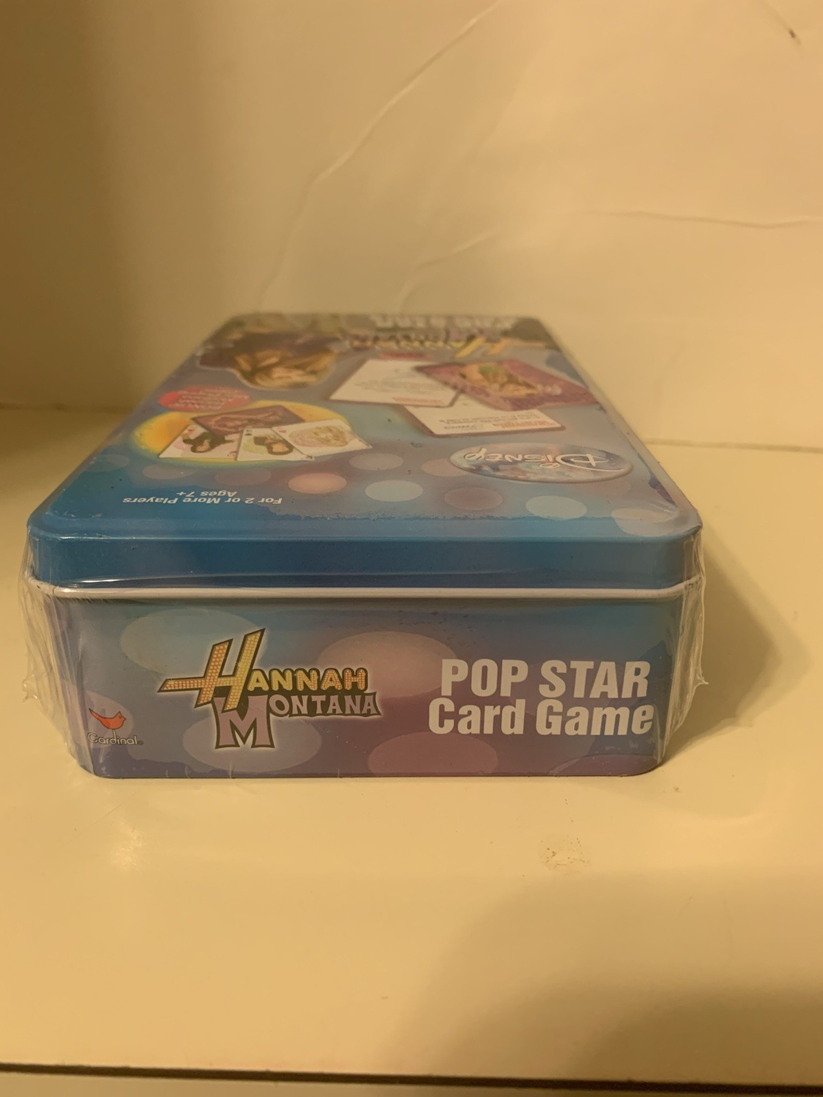 Cardinal Disney Hannah Montana Miley Cyrus Pop Star Card Game Ages 7+ New Sealed