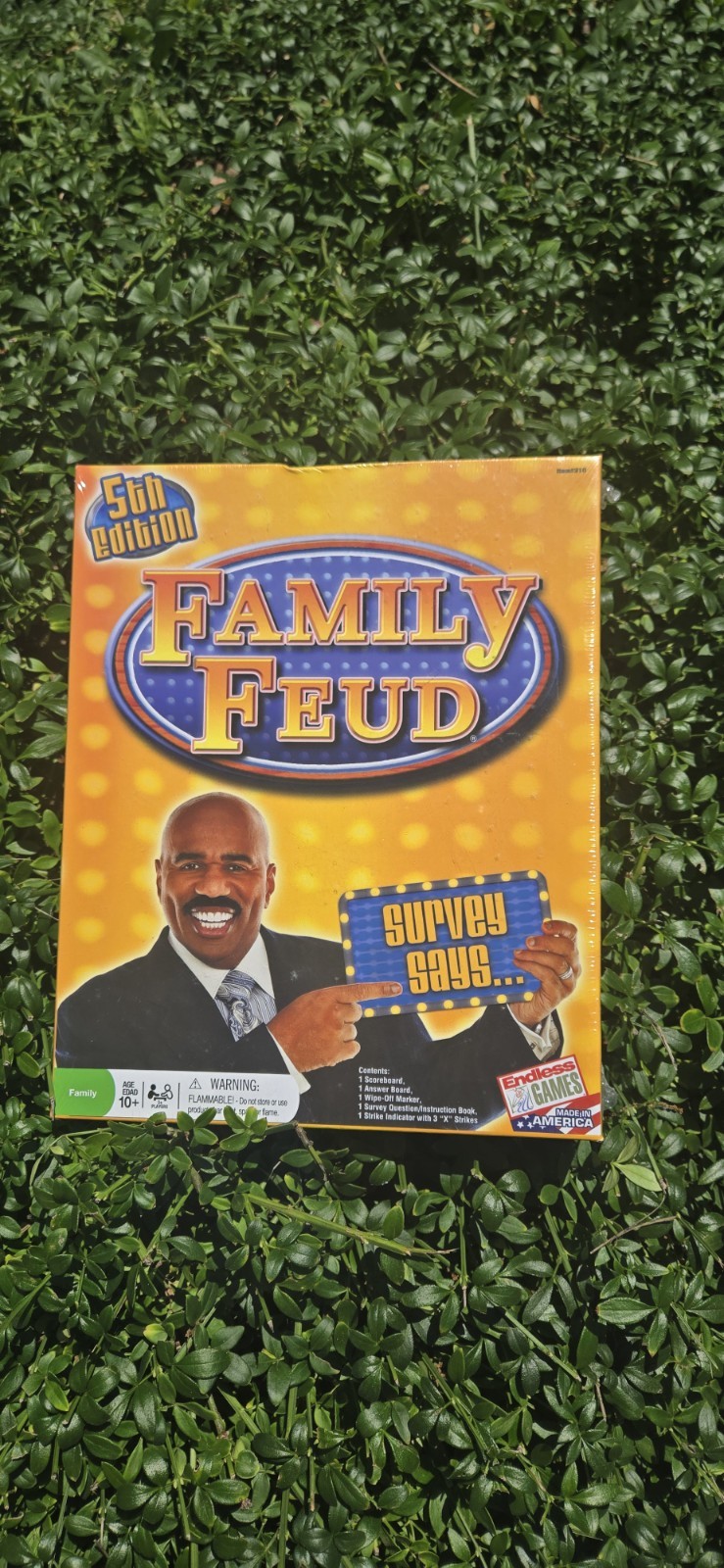 Family Feud Game 5th Edition Steve Harvey Survey Says NEW, SEALED