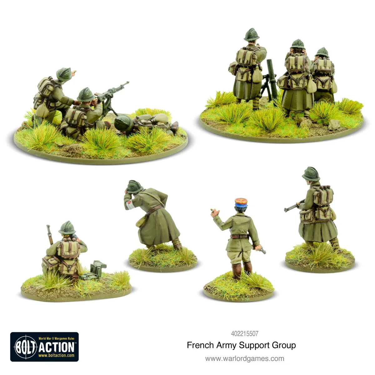 Bolt Action – French Army support group
