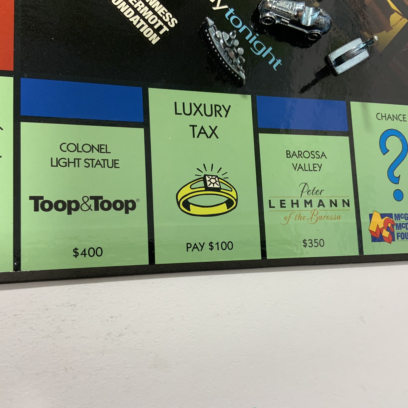 Monopoly Icons of South Australia Charity Ed. McGuinness McDermott 2008 Complete