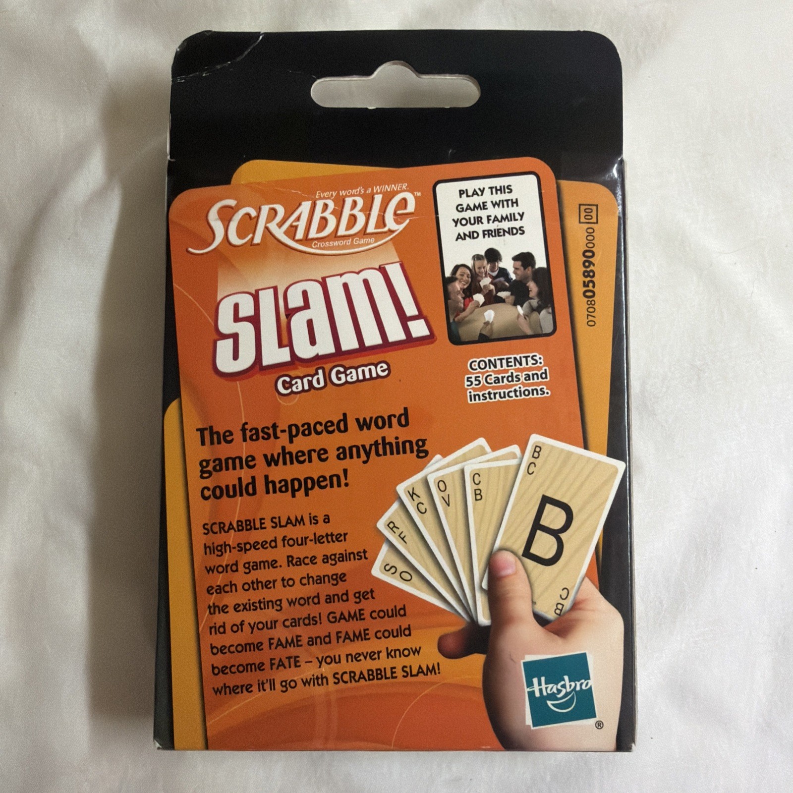Scrabble Slam! Card Game – Family – Ages 8+ – 2 To 4 Players – Parker Brothers