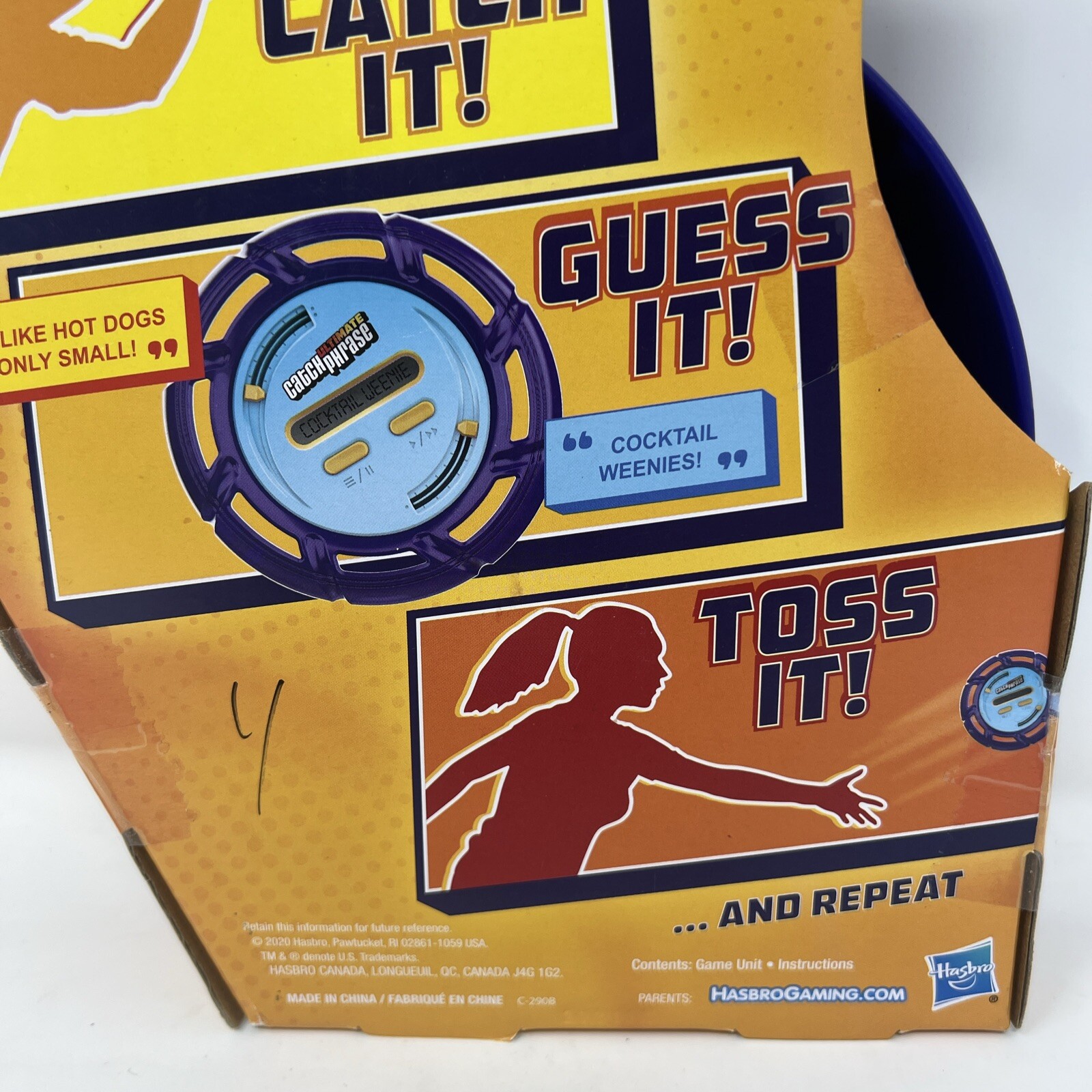 Hasbro Ultimate Catch Phrase Game Electronic Party for Ages 12 and Up – New