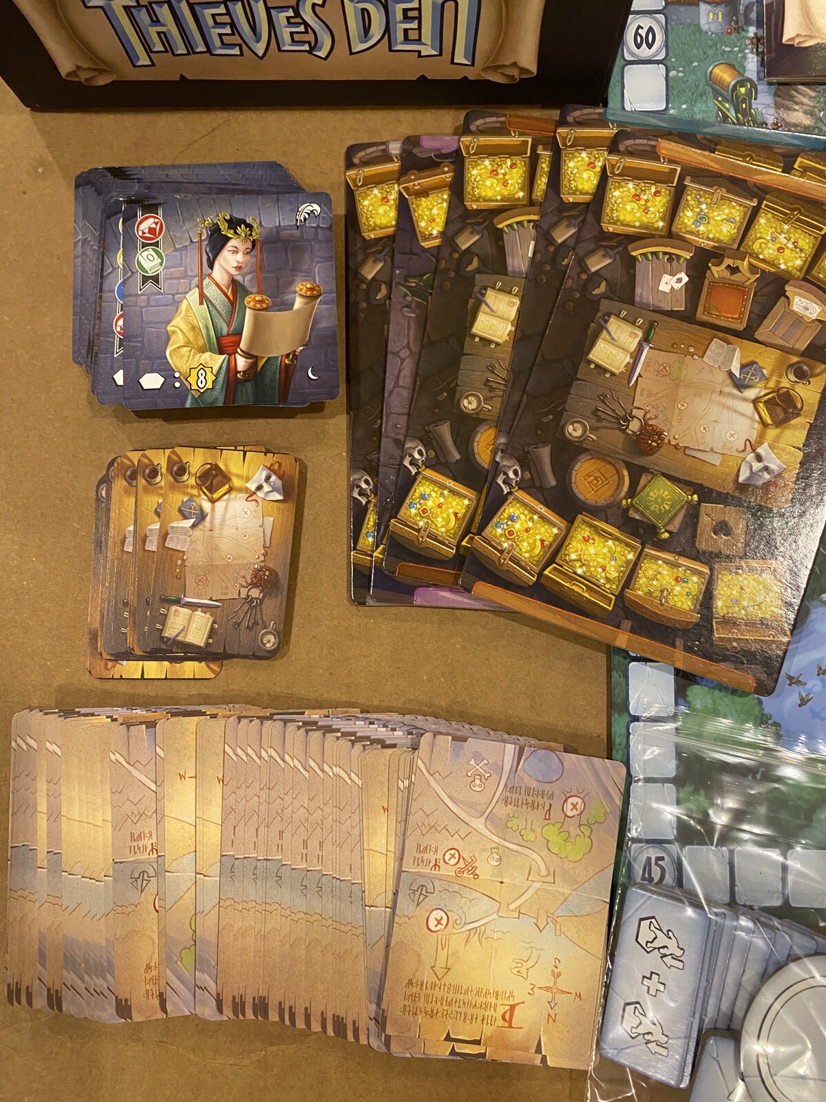 Thieves Den Board Game 2-5 Players Ages 10+ Daily Magic Games Complete
