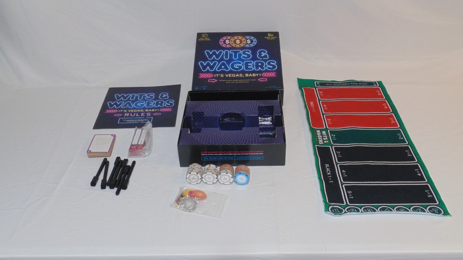 North Star Games Wits & Wagers It’s Vegas Baby