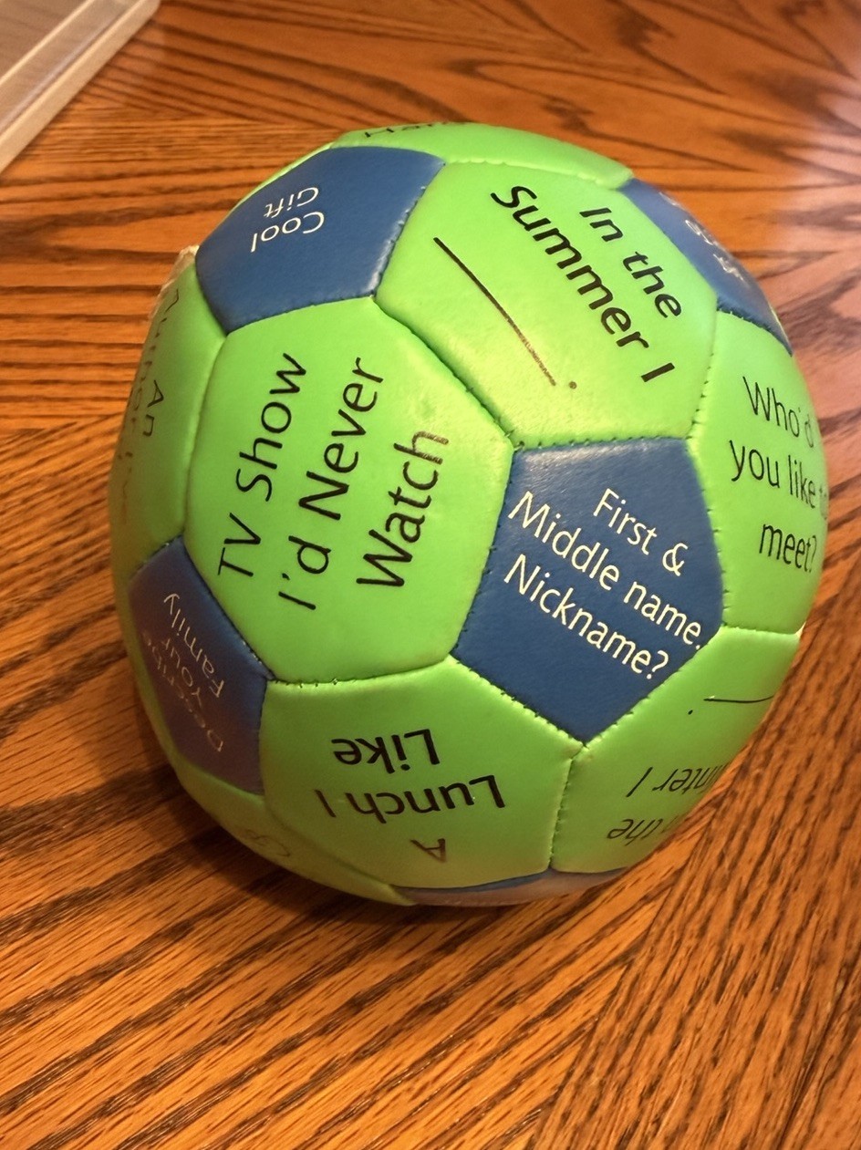Thumball Who Are You Game for Kids Fun Interactive Questions Therapeutic Tool