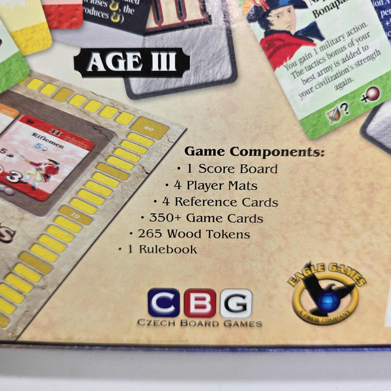 Through the Ages A Story of Civilization Czech Board Games – Complete In Box