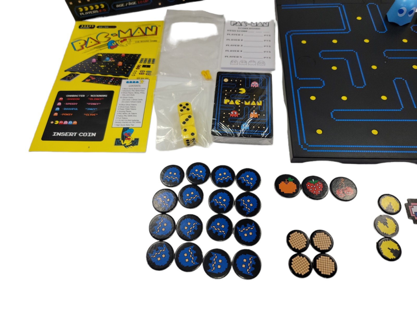 Pac-Man – The Board Game Authentic Arcade Sounds Waka Waka by Buffalo Games