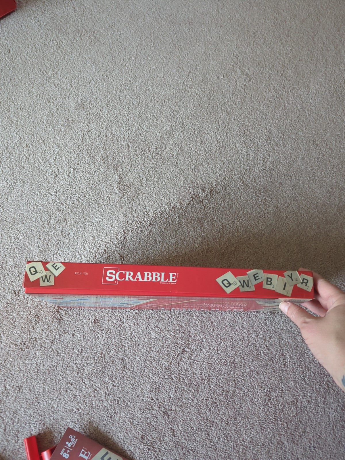 Scrabble Board Game 2013 Hasbro COMPLETE