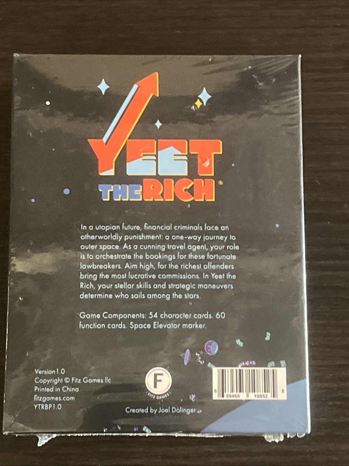 Yeet The Rich Card Game 2 To 6 Players New Sealed Free Shipping