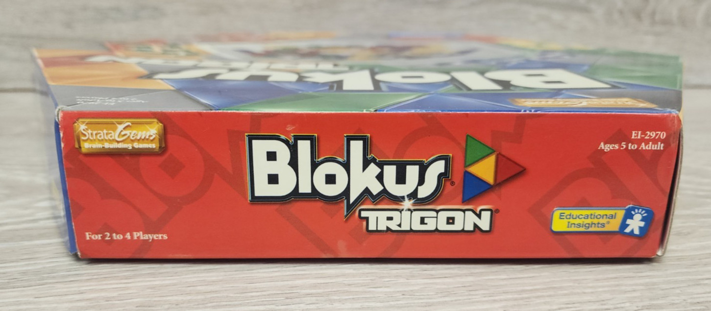 Blokus Trigon EI-2970 Board Game 2006 Educational Insights 100% Complete