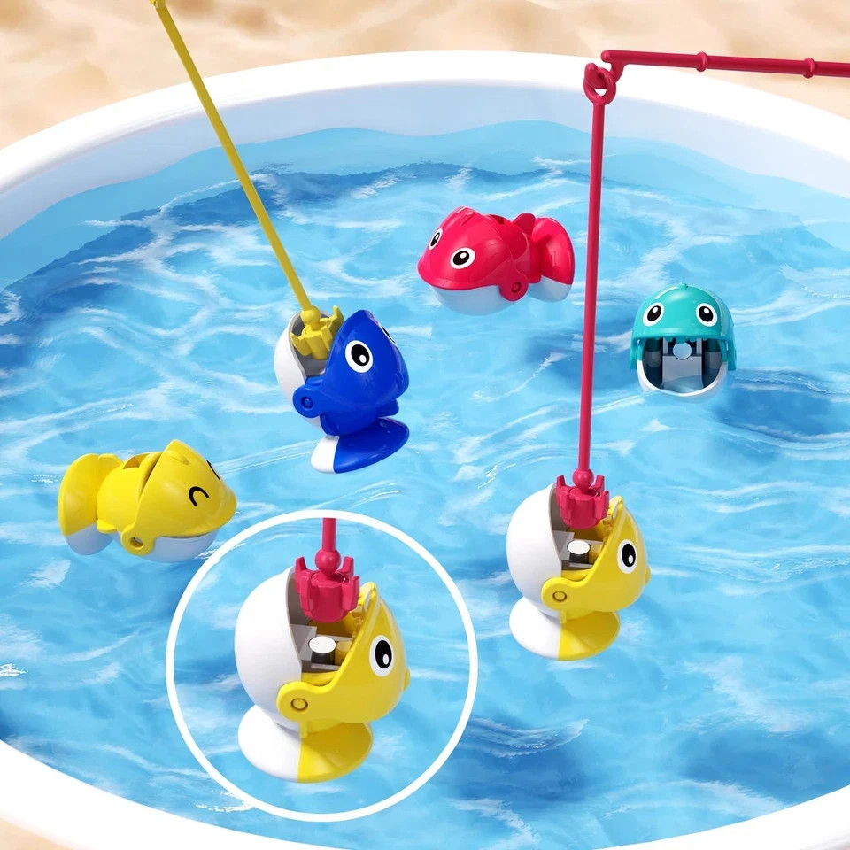 Magnetic Fishing Game for Kids Toddlers Ages 1-3 3-5 5-7, Fish Toy Board Game…