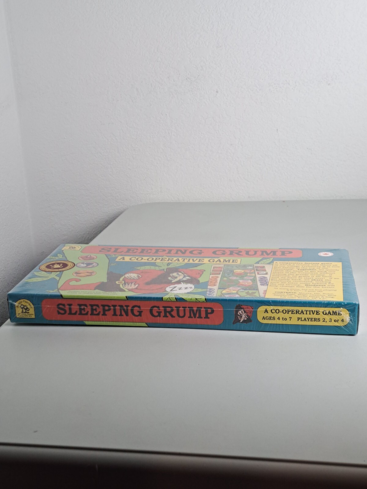 SLEEPING GRUMP A Co-Operative Game Ages 4-7 Brand New Sealed 2006