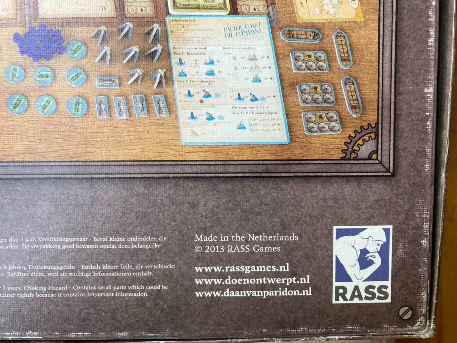 WILDCATTERS Board Game Limited 1st Edition with Signed Card (Rass Games 2013)
