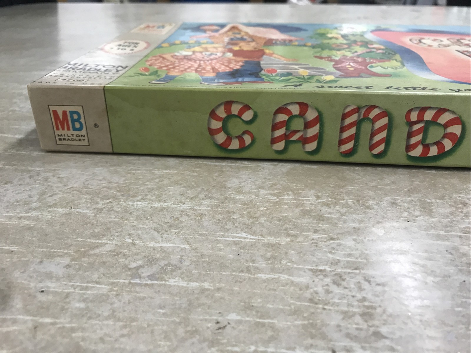 Complete Vintage Milton Bradley Candy Land Board Game 1955 UNUSED Sealed