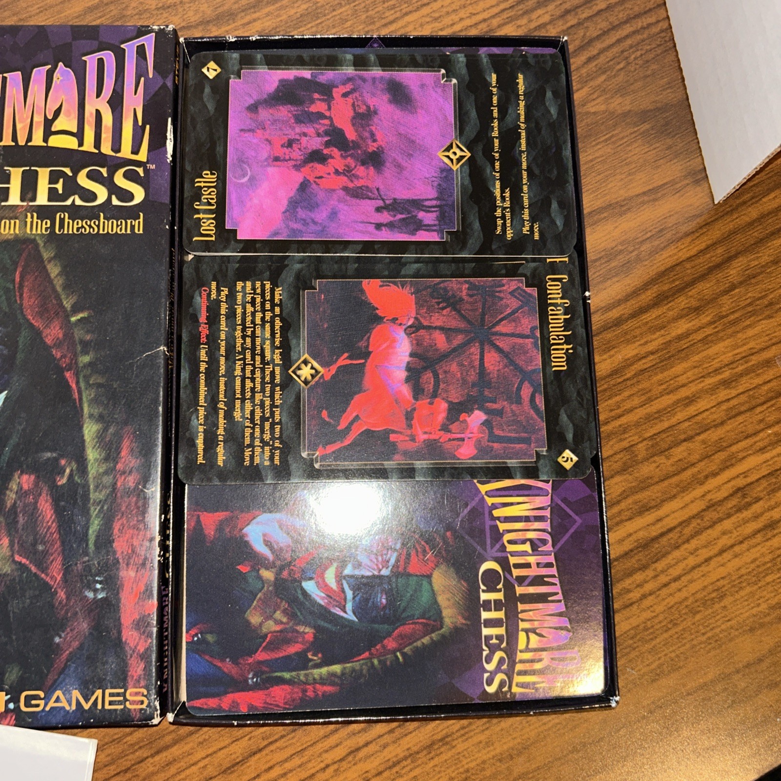 Knightmare Chess English 1st Edition, 1st Printing Steve Jackson Games 1996 1321