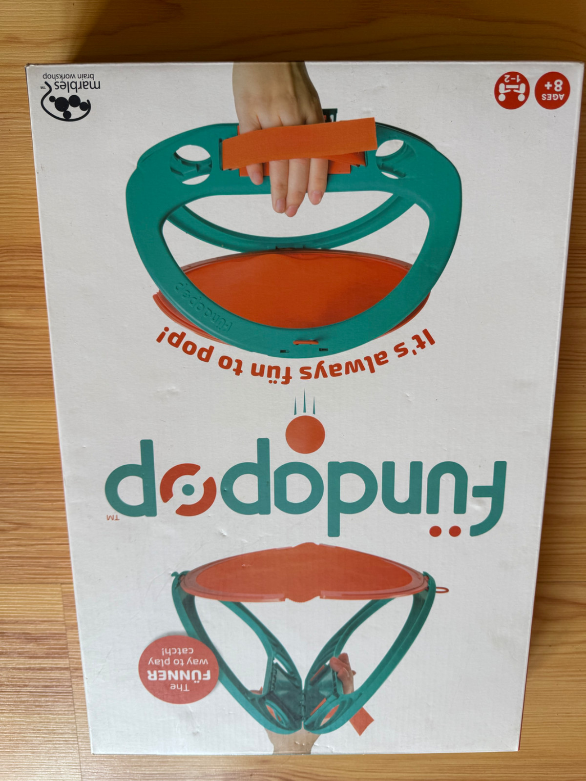 Fundapop Outdoor Game of Catch by Marbles Brain Workshop, Lot of 2, Ages 8+