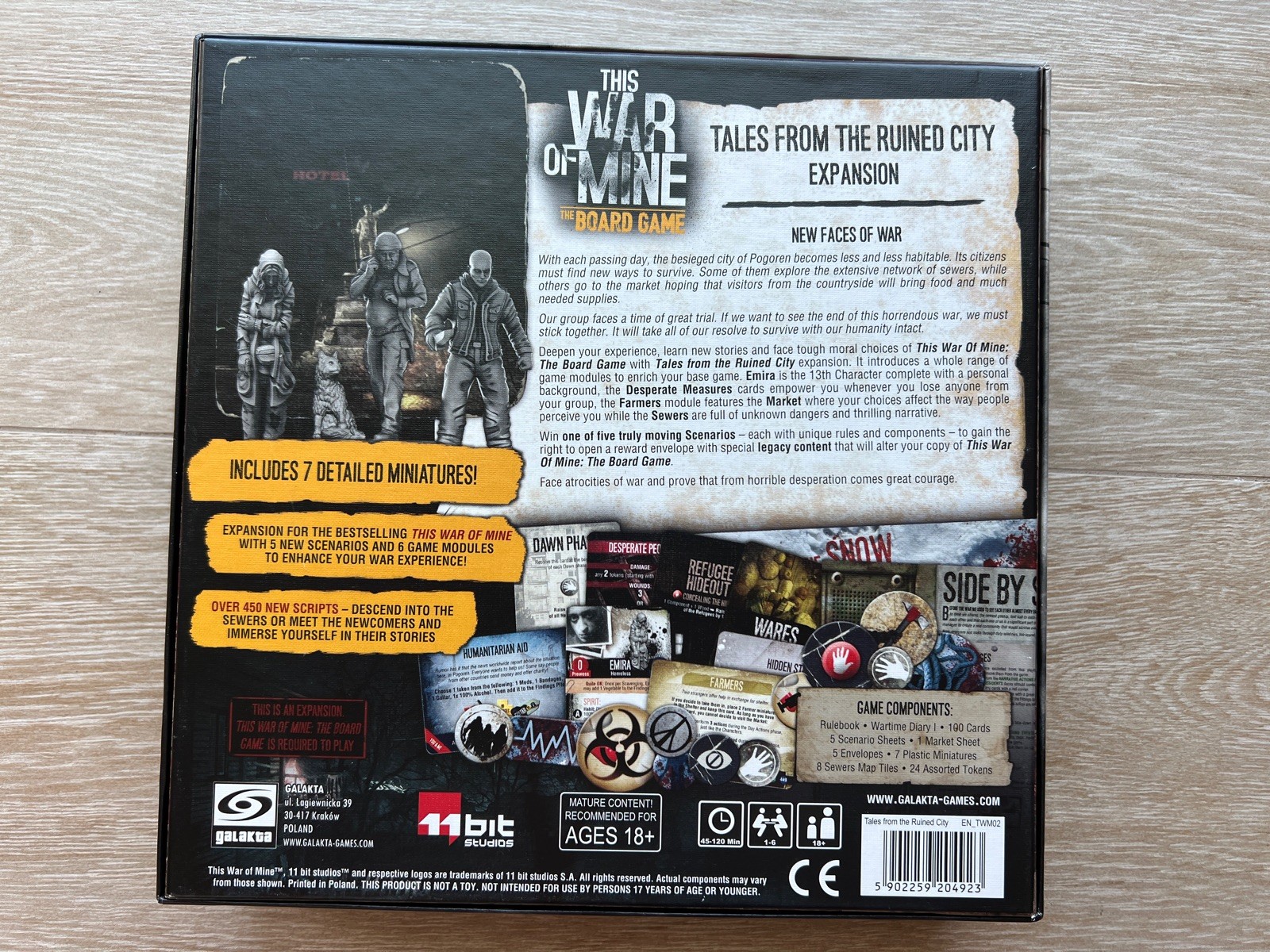 This War of Mine: Tales from the Ruined City Expansion Unpunched/Unplayed 100%