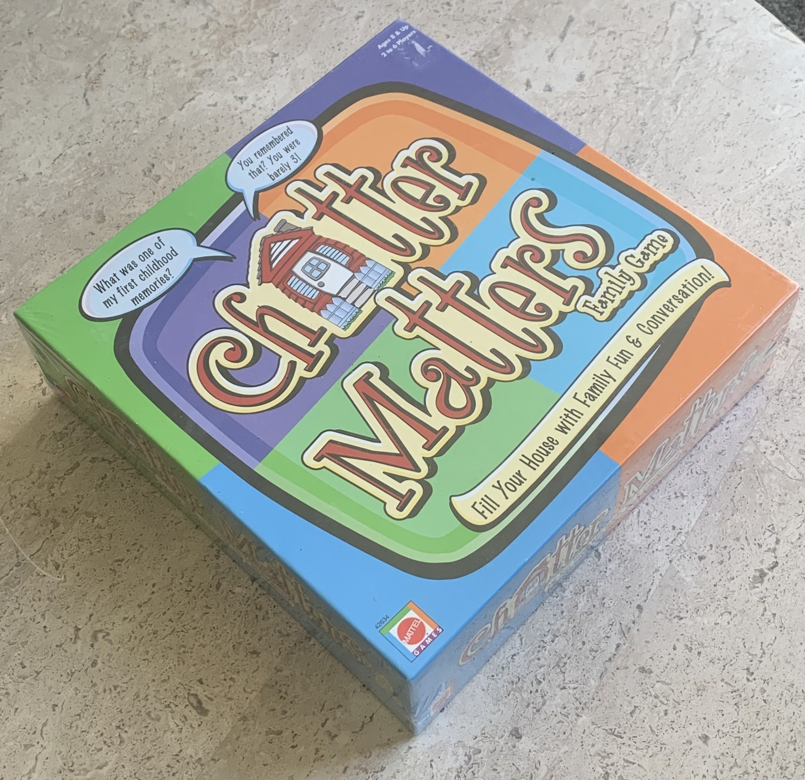 The Chatter Matters Family Fun Game for 2 to 6 Players Ages 8 + Up – BRAND NEW