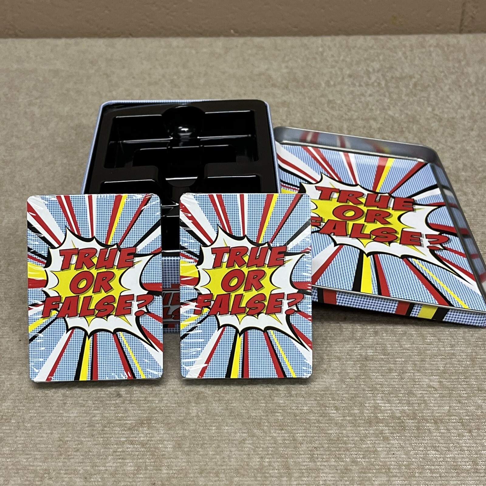 True or False Hilarious Trivia Game By Lagoon Group Imperfect Box Sealed Cards